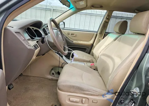 2005 Toyota Highlander Limited from USA, damaged, VIN JTEEP21A750123415